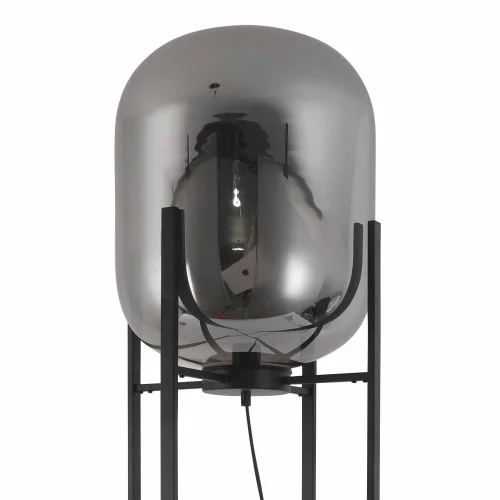 LAMPADA DA PIEDI NERA/FUMÉ CORDELIA