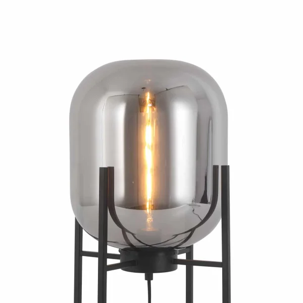 LAMPADA DA TAVOLO CORDELIA NERO/FUMO LAMPADA DA TAVOLO CORDELIA NERO/FUMO