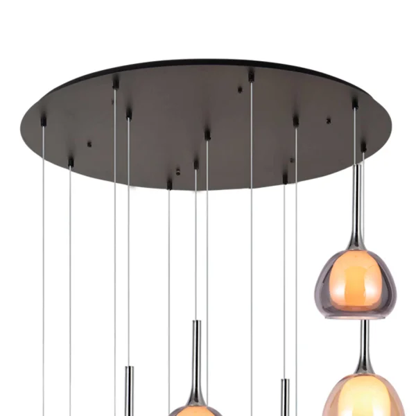 LAMPADA DA SCALA 12 LUCI E14 NOLINA