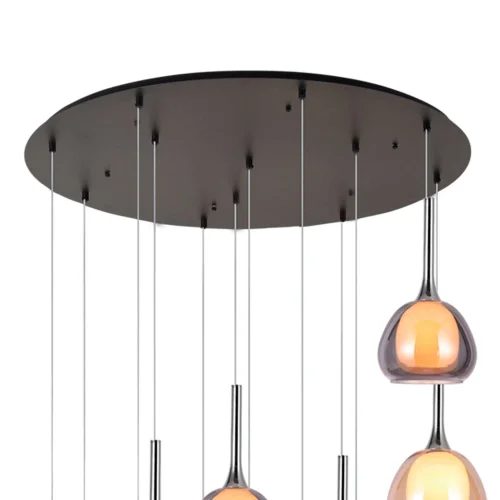 LAMPADA DA SCALA 12 LUCI E14 NOLINA