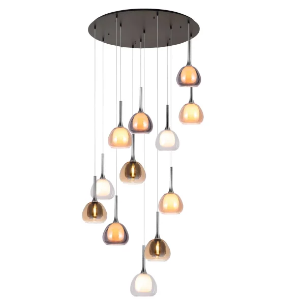 LAMPADA DA SCALA 12 LUCI E14 NOLINA