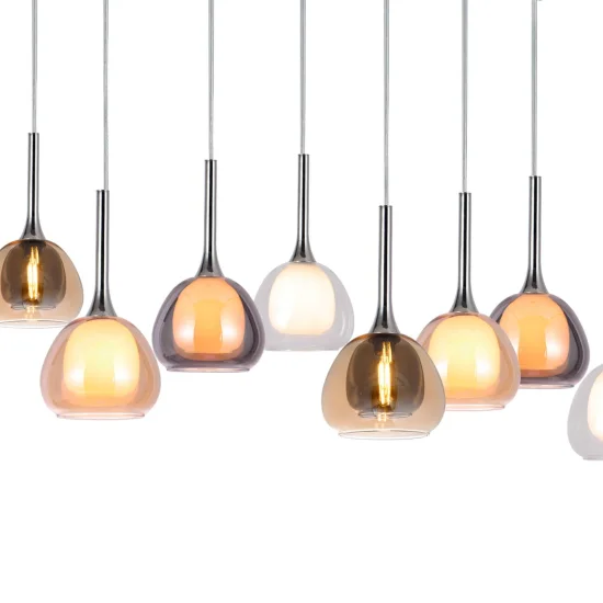LAMPADA DA SCALA 8 LUCI E14 NOLINA 2