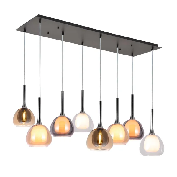 LAMPADA DA SCALA 8 LUCI E14 NOLINA