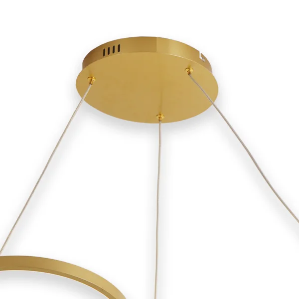 SOSPENSIONE A SOFFITTO LED 65W REGOLABILE ORO SERENA