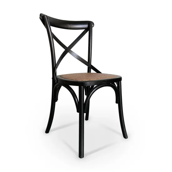 SILLA MADERA DE ABEDUL NEGRO GRETTE