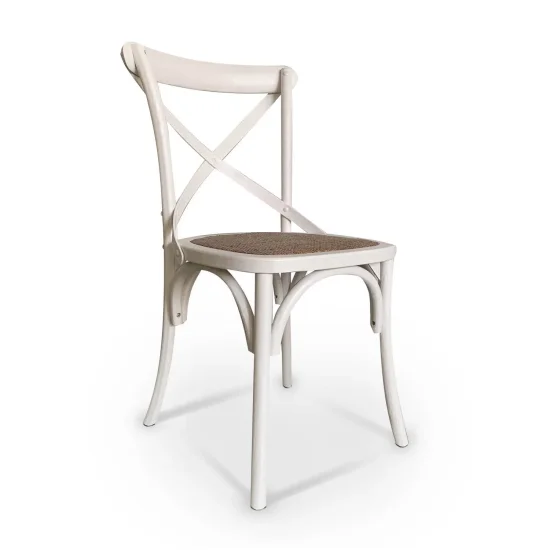 SILLA MADERA DE ABEDUL BLANCA GRETTE
