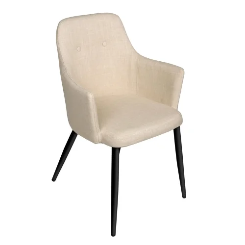 POLTRONA GUNNAR ARENA PIEDI NERI POLTRONA GUNNAR ARENA PIEDI NERI