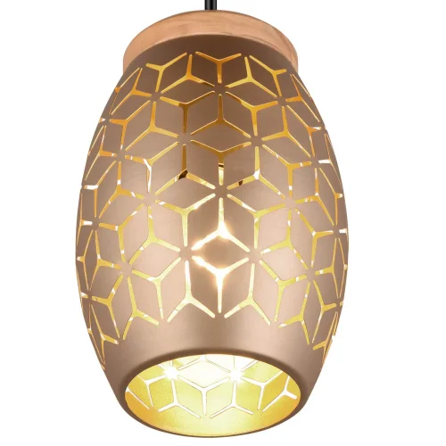 SOSPENSIONE A SOFFITTO 3 LUCI IN METALLO COLOR CAFFÈ E27 BIRKITA SOSPENSIONE A SOFFITTO 3 LUCI IN METALLO COLOR CAFFÈ E27 BIRKITA