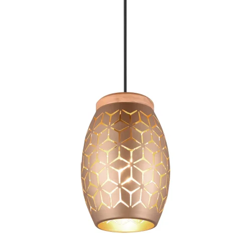 SOSPENSIONE DA SOFFITTO 1 LUCE METALLO CAFFÈ E27 BIRKITA SOSPENSIONE DA SOFFITTO 1 LUCE METALLO CAFFÈ E27 BIRKITA