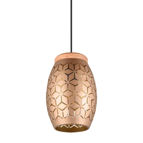 SOSPENSIONE DA SOFFITTO 1 LUCE METALLO CAFFÈ E27 BIRKITA SOSPENSIONE DA SOFFITTO 1 LUCE METALLO CAFFÈ E27 BIRKITA