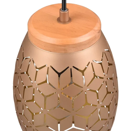 SOSPENSIONE DA SOFFITTO 1 LUCE METALLO CAFFÈ E27 BIRKITA SOSPENSIONE DA SOFFITTO 1 LUCE METALLO CAFFÈ E27 BIRKITA