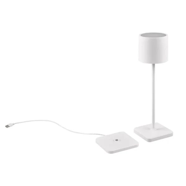 LAMPADA DA TAVOLO ESTERNA A LED 1,5 W REGOLABILE IP54 BIANCA FRISC