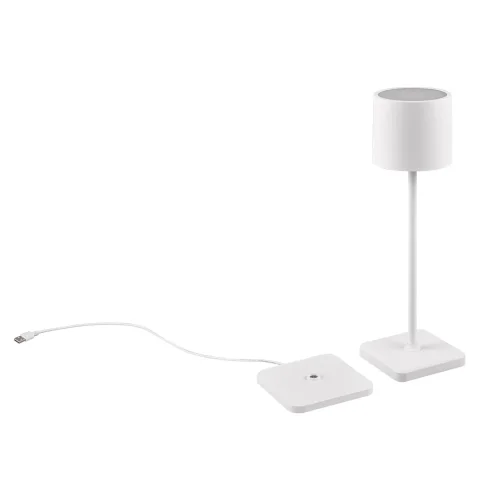 LAMPADA DA TAVOLO ESTERNA A LED 1,5 W REGOLABILE IP54 BIANCA FRISC