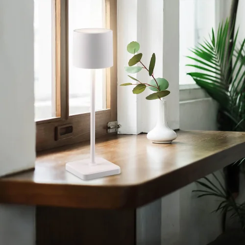 LAMPADA DA TAVOLO ESTERNA A LED 1,5 W REGOLABILE IP54 BIANCA FRISC