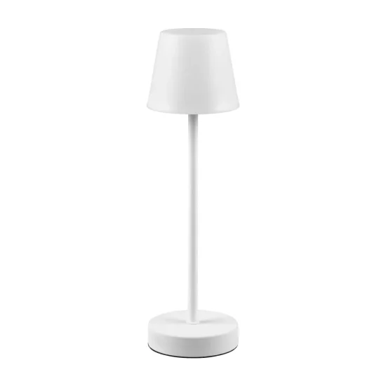 LAMPADA DA TAVOLO TATTILE LED REGOLABILE 2,2W IP44 BIANCO MINNA