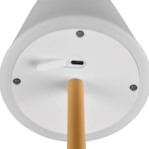 LAMPADA DA TAVOLO TATTILE LED REGOLABILE 2,2W IP44 GIALLO MINNA