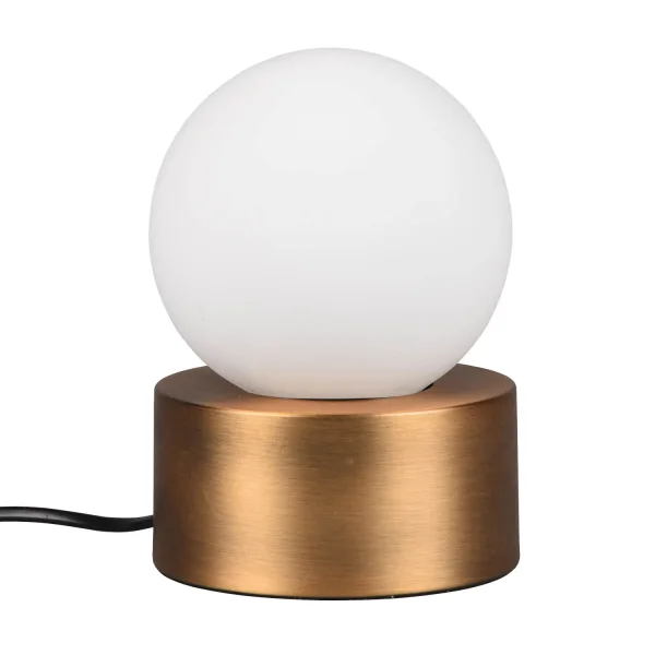 LAMPADA DA TAVOLO TATTILE BRONZO ANTICO E14 HESPERIA