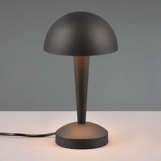 LAMPADA DA TAVOLO TATTILE LED 4,9 W 3000K NERO CORK 2
