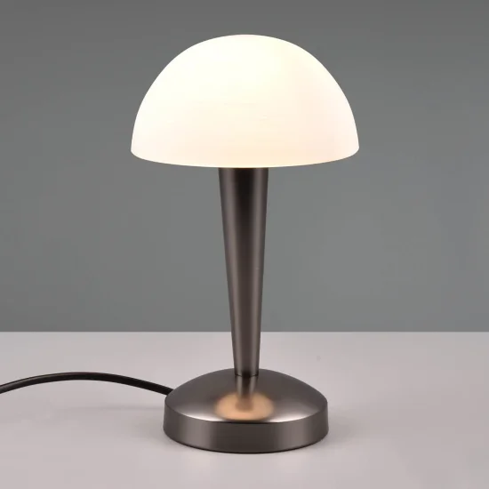 LAMPADA DA TAVOLO TATTILE LED 4,9 W 3000K CROMO CORK 2