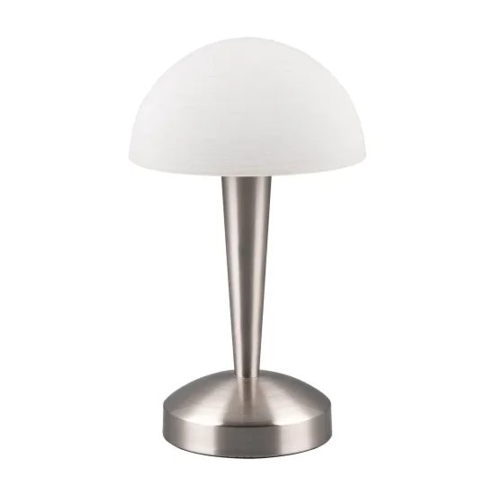 LAMPADA DA TAVOLO TATTILE LED 4,9 W 3000K NICHEL OPACO CORK