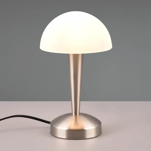 LAMPADA DA TAVOLO TATTILE LED 4,9 W 3000K NICHEL OPACO CORK