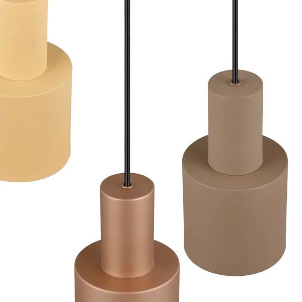 SOSPENSIONE A SOFFITTO 3 LUCI E27 AQUILES