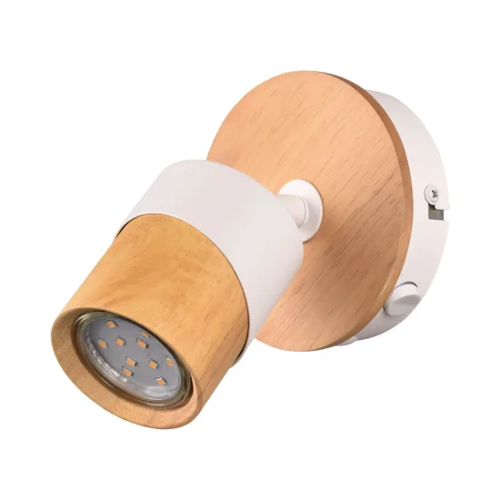 SPOT DA SOFFITTO/PARETE 1 LUCE GU10 BIANCO AMARU