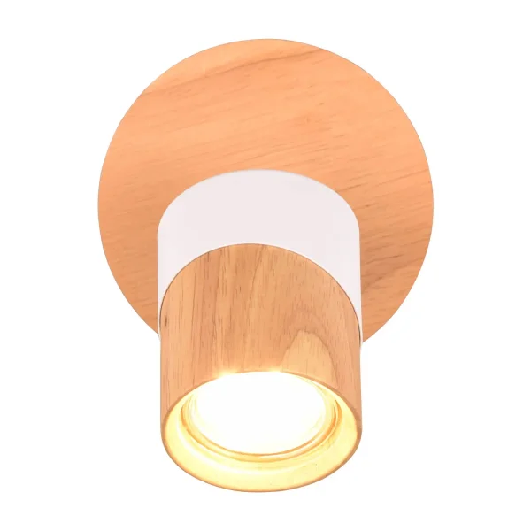 SPOT DA SOFFITTO/PARETE 1 LUCE GU10 BIANCO AMARU