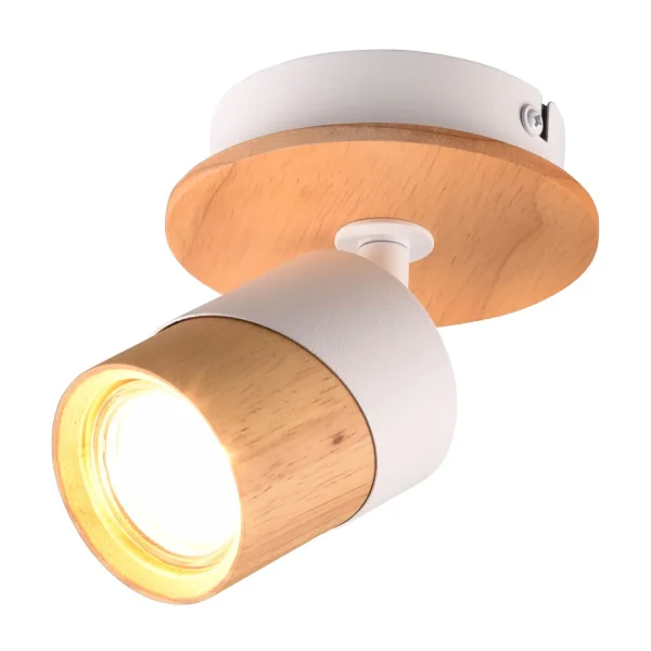 SPOT DA SOFFITTO/PARETE 1 LUCE GU10 BIANCO AMARU