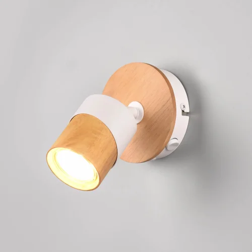 SPOT DA SOFFITTO/PARETE 1 LUCE GU10 BIANCO AMARU