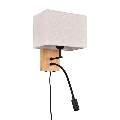 APPLIQUE DA PARETE FLEXO E27 SCHERMO RETTANGOLARE MARISOL