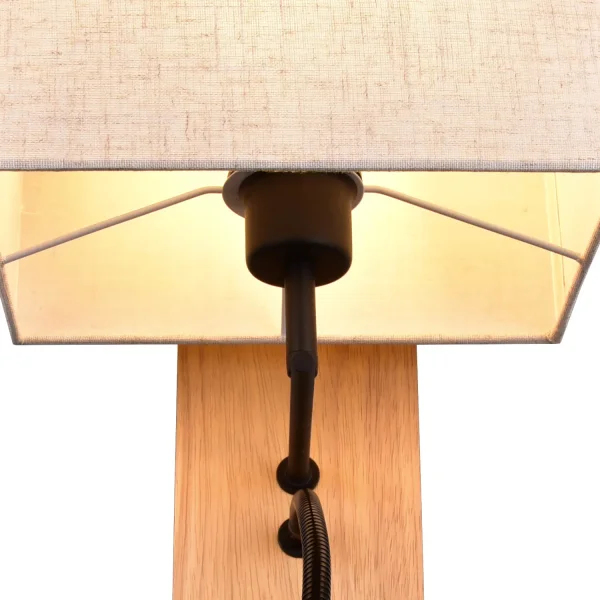 APPLIQUE DA PARETE FLEXO E27 SCHERMO RETTANGOLARE MARISOL