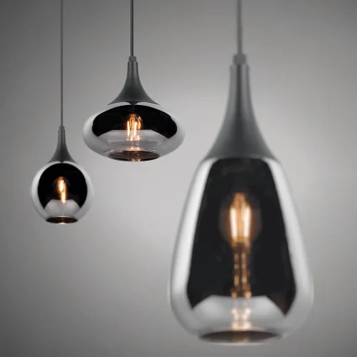 SOSPENSIONE A 3 LUCI COLORE ACCIAIO CROMATO E14 LESLIE SOSPENSIONE A 3 LUCI COLORE ACCIAIO CROMATO E14 LESLIE