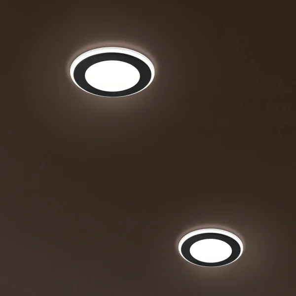 FARETTO INCASSO LED 5W 3000K NERO ARANZA