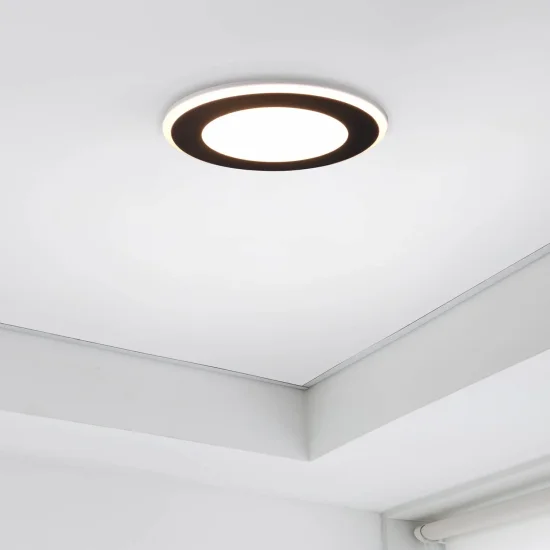 FARETTO INCASSO LED 10W 3000K NERO ARANZA