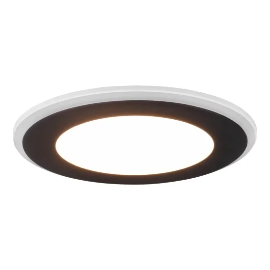FARETTO INCASSO LED 10W 3000K NERO ARANZA 2