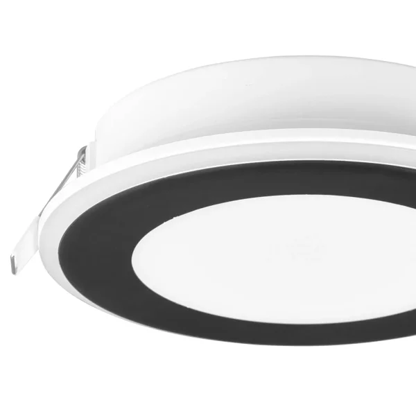 FARETTO INCASSO LED 10W 3000K NERO ARANZA
