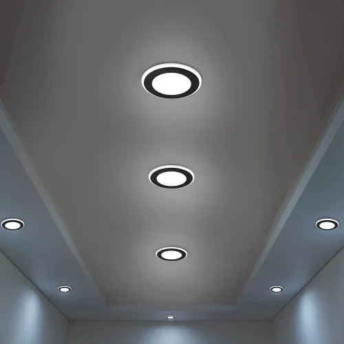 FARETTO INCASSO LED 10W 3000K NERO ARANZA