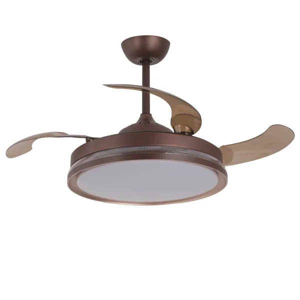 Larghezza Asps LED pieghe 35W 2700-6000K Brown Lorelei9.000 Lúzete Larghezza Asps LED pieghe 35W 2700-6000K Brown Lorelei9.000 Lúzete