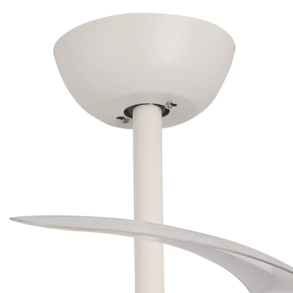 Ventilatore a Soffitto Pale Pieghevoli LED 35W 2700-6000K Bianco Lorelei| Lúzete