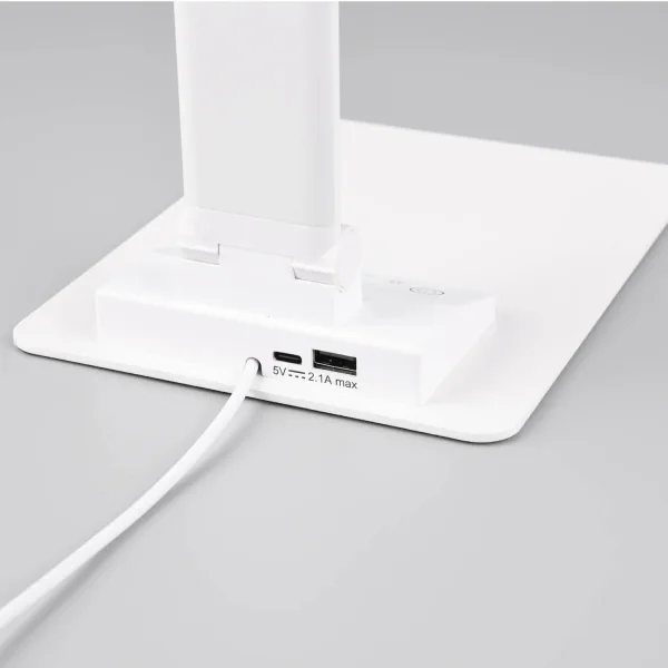 LAMPADA DA TAVOLO LED 6,5W 3000-6500K BIANCA THELMA