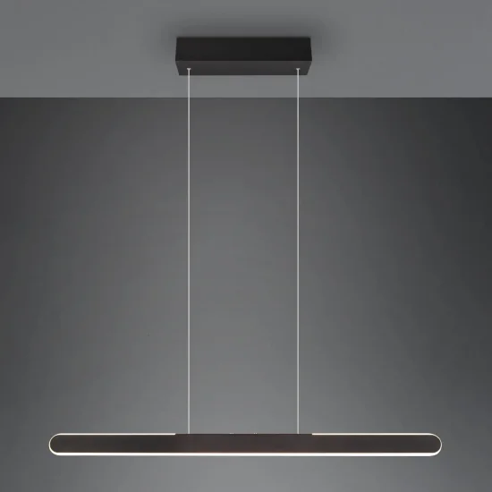 SOSPENSIONE A LED 28W 2700-6500K NERO HELENA 2