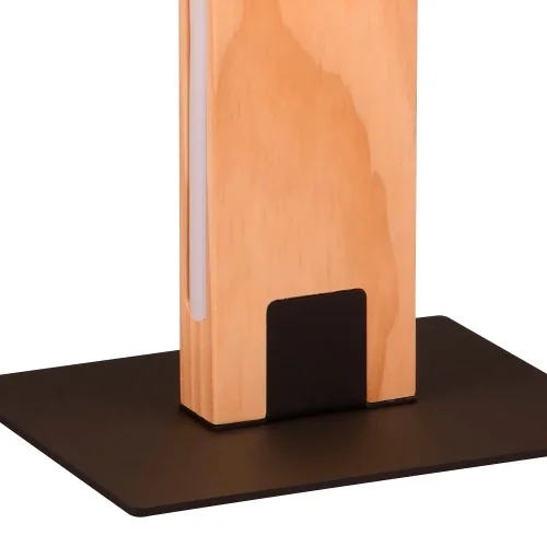 LAMPADA DA TAVOLO E27 BASE IN LEGNO CON LED 6W ROXANA LAMPADA DA TAVOLO E27 BASE IN LEGNO CON LED 6W ROXANA