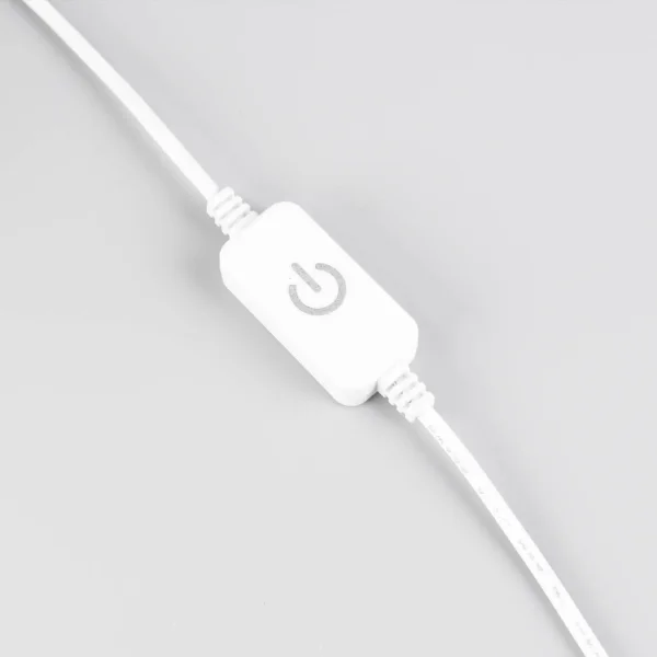 LAMPADA DA TAVOLO LED 7W 3000K METALLO BIANCO NELSON LAMPADA DA TAVOLO LED 7W 3000K METALLO BIANCO NELSON