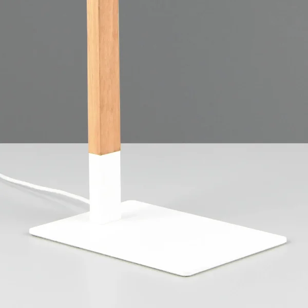 LAMPADA DA TAVOLO LED 7W 3000K METALLO BIANCO NELSON LAMPADA DA TAVOLO LED 7W 3000K METALLO BIANCO NELSON