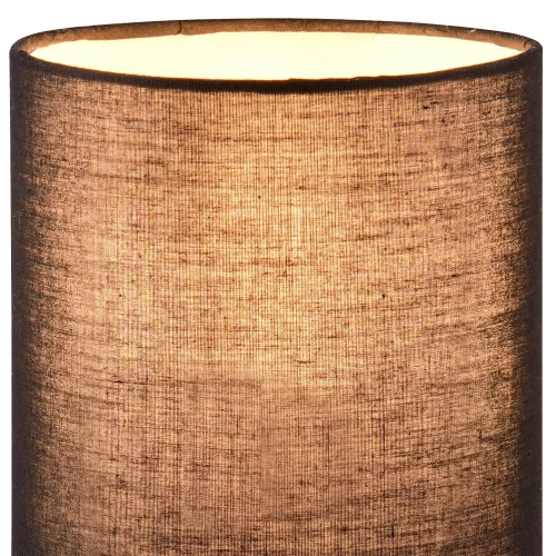 LAMPADA DA TAVOLO BASE IN VETRO AMBRA E27 ELISEO