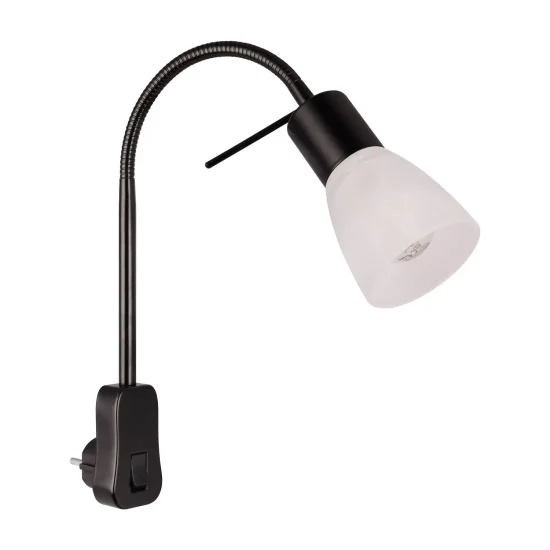 PROIETTORE LED E14 4,9W 3000K NERO LEONEL 2
