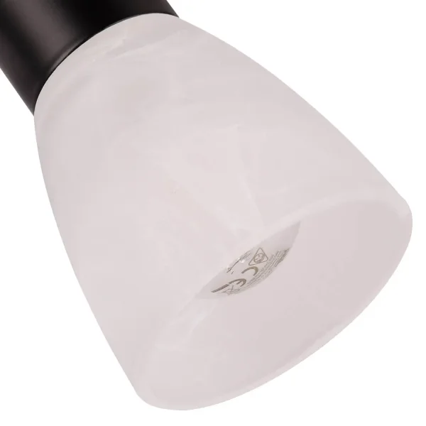 PROIETTORE LED E14 4,9W 3000K NERO LEONEL