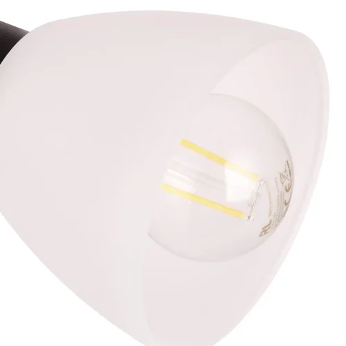 PROIETTORE FLESSIBILE IN METALLO NERO E14 LIAM