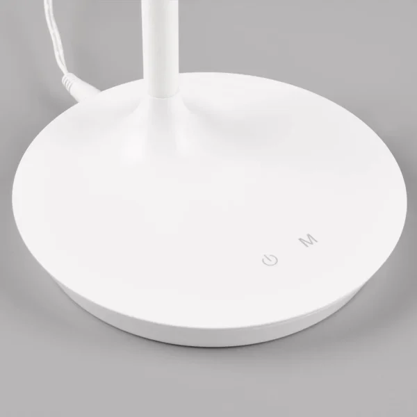 LAMPADA DA TAVOLO TATTILE A LED 5W REGOLABILE BIANCO TANNER LAMPADA DA TAVOLO TATTILE A LED 5W REGOLABILE BIANCO TANNER